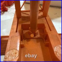 Vintage 1960s Marx Moon Base Rocket Launcher And Gantry Complete And Working