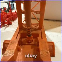 Vintage 1960s Marx Moon Base Rocket Launcher And Gantry Complete And Working
