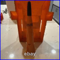 Vintage 1960s Marx Moon Base Rocket Launcher And Gantry Complete And Working