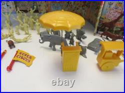 Vintage 1960s Marx Playset Super Circus (Looks Complete) Beautiful