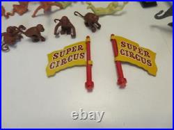 Vintage 1960s Marx Playset Super Circus (Looks Complete) Beautiful