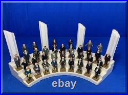 Vintage 1960s Marx Presidents Set Of 36 Washington Johnson & Complete Platform