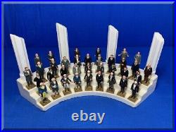 Vintage 1960s Marx Presidents Set Of 36 Washington Johnson & Complete Platform