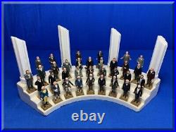 Vintage 1960s Marx Presidents Set Of 36 Washington Johnson & Complete Platform