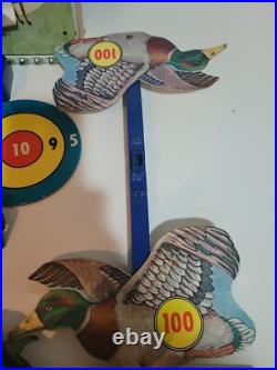 Vintage 1960s Marx Targetland Tin Rifle Range Playset No. 5650 Complete with Box