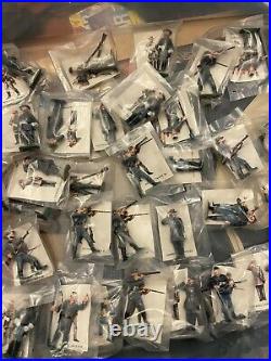 Vintage 1960s Marx Warrior of World Civil war Plastic Figures 47 plus New