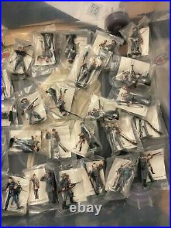 Vintage 1960s Marx Warrior of World Civil war Plastic Figures 47 plus New