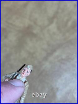 Vintage 1960s Marx Warriors of World World War II British Soldiers Lot of 14