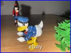 Vintage 1960s Walt Disney Productions Playset Goofy, Donald Duck, Honest Joh