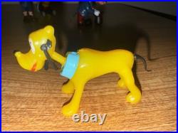 Vintage 1960s Walt Disney Productions Playset Goofy, Donald Duck, Honest Joh