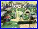 Vintage 1961 Flintstones Play Set No. 4762 + Background + 11 Standees
