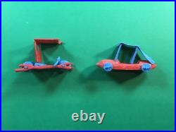 Vintage 1961 Flintstones Play Set No. 4762 + Background + 11 Standees