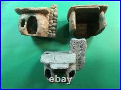 Vintage 1961 Flintstones Play Set No. 4762 + Background + 11 Standees