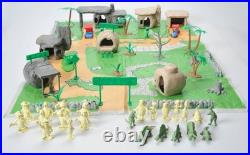 Vintage 1961 MARX The Flintstones Play Set No 4672 w Box Near Complete Original