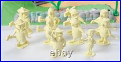 Vintage 1961 MARX The Flintstones Play Set No 4672 w Box Near Complete Original