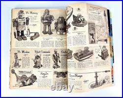 Vintage 1962 Sears Wishbook Christmas Catalog Tin Toy Marx Play Set Dolls Robots