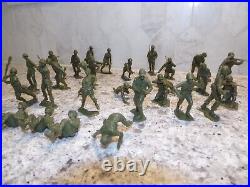Vintage 1963 Marx WWII D-DAY Playset with EXTRAS