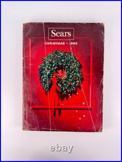 Vintage 1963 Sears Wishbook Christmas Catalog Tin Toy Marx Play Set Dolls Robots