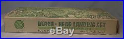 Vintage 1964 Marx Beach Head Landing Play Set