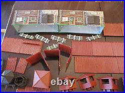 Vintage 1964 Marx Fort Apache Play Set Cavalry Soldiers & Indians RARE