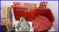 Vintage 1964 Marx Fort Apache Playset