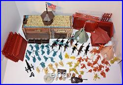 Vintage 1964 Marx Fort Apache Playset