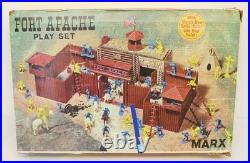 Vintage 1964 Marx Toys #3681 Fort Apache Play Set (No Figures)
