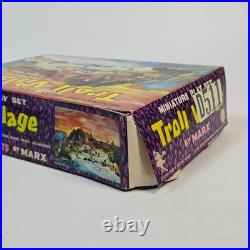 Vintage 1965 Marx Troll Village Miniature Playset D511 Figures Animals Vintage 1965 Marx Troll Village Miniature Playset D511 Figures Animals