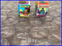 Vintage 1966 Marx Batman & Robin ROLYKINS COMPLETE IN BOX SCARCE LOOK