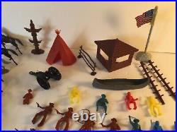 Vintage 1968 Marx Fort Apache Playset # 4985 (See Description)