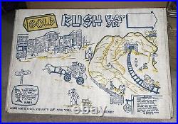 Vintage 1968 Marx Toys Fighting Knights & Gold Rush Playset 4635 / 4790