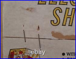 Vintage 1969 Marx Electro Shot Shooting Gallery Factory Sealed Decent Overall Bx