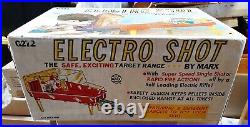 Vintage 1969 Marx Electro Shot Shooting Gallery Factory Sealed Decent Overall Bx