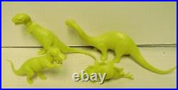 Vintage 1970's Marx Prehistoric Dinosaurs Cavemen Mountain 3D Playset withBox