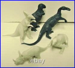 Vintage 1970's Marx Prehistoric Dinosaurs Cavemen Mountain 3D Playset withBox