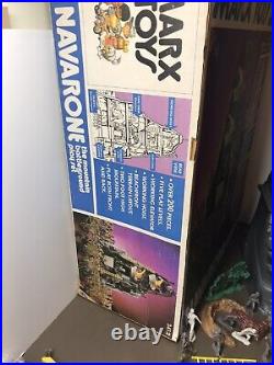 Vintage 1970's Marx Toys Navarone WWII Mountain Battleground Playset In Box