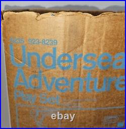 Vintage 1970s Marx Undersea Adventure Play Set Empty Box Rare