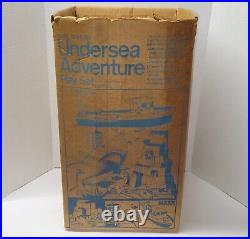 Vintage 1970s Marx Undersea Adventure Play Set Empty Box Rare