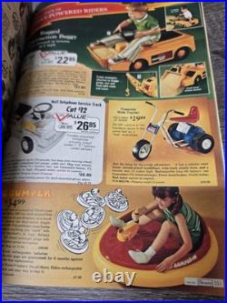 Vintage 1972 Sears Wishbook Christmas Catalog Toys GI Joe Marx Play Set Mego