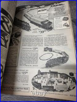 Vintage 1972 Sears Wishbook Christmas Catalog Toys GI Joe Marx Play Set Mego