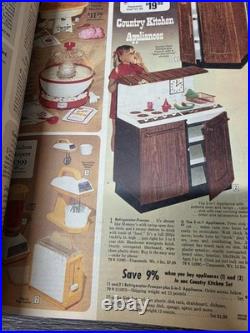 Vintage 1972 Sears Wishbook Christmas Catalog Toys GI Joe Marx Play Set Mego