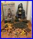 Vintage 1974 Marx Navarone Play Set 3412 with Box Army Figures Close To Complete