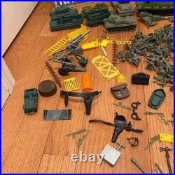Vintage 1974 Marx Navarone Play Set 3412 with Box Army Figures Close To Complete