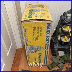 Vintage 1974 Marx Navarone Play Set 3412 with Box Army Figures Close To Complete Vintage 1974 Marx Navarone Play Set 3412 with Box Army Figures Close To Complete