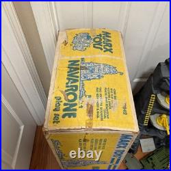 Vintage 1974 Marx Navarone Play Set 3412 with Box Army Figures Close To Complete Vintage 1974 Marx Navarone Play Set 3412 with Box Army Figures Close To Complete