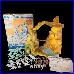 Vintage 1974 Marx Toys One Million B. C. Play Set with Original Box #3421