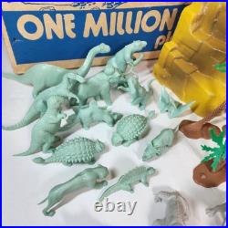 Vintage 1974 Marx Toys One Million B. C. Play Set with Original Box #3421