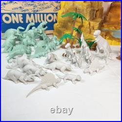 Vintage 1974 Marx Toys One Million B. C. Play Set with Original Box #3421