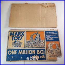 Vintage 1974 Marx Toys One Million B. C. Play Set with Original Box #3421