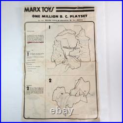 Vintage 1974 Marx Toys One Million B. C. Play Set with Original Box #3421
